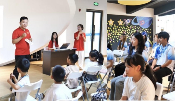 “科技自强课”现场。bat365中文官方网站供图